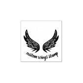 Magische Fairy Wings Rubberstempel (Afrduk)