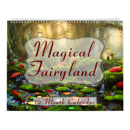 Magische Fairyland Fairy Houses Beauful Gardens Kalender