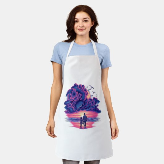 Magische familie schort (Gedragen)