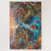 Magische Fantasie Koninkrijk Hard Solving Legpuzzel (Verticaal)