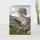 Magische Fantasy Bronze Dragon Kaart (Voorkant)