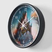 Magische Fantasy Castle Clock (Hoek)