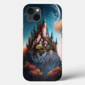 Magische Fantasy Castle Hoesje-Mate iPhone Case (Achterkant)