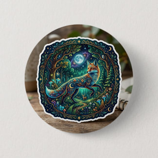 Magische Fantasy Sticker Ronde Button 5,7 Cm