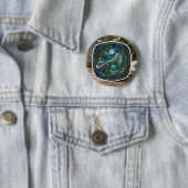 Magische Fantasy Sticker Ronde Button 5,7 Cm (In situ)