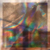 Magische Faux Holographic Rainbow Cling Raamsticker (Vel 2)