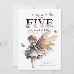 Magische Fee 5e Verjaardag Kaart