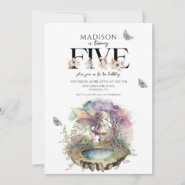 Magische Fee 5e Verjaardag Kaart