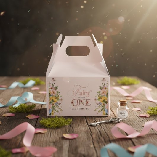 Magische Fee Bloem Tuin Pixie Meisjes Verjaardag Bedankdoosjes