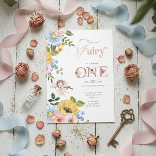 Magische Fee Bloem Tuin Pixie Meisjes Verjaardag Kaart