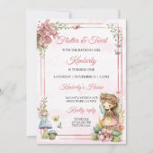 Magische fee bloementuin Pixie meisjes verjaardag Kaart (Voorkant)