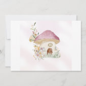 Magische fee bloementuin Pixie meisjes verjaardag Kaart (Achterkant)