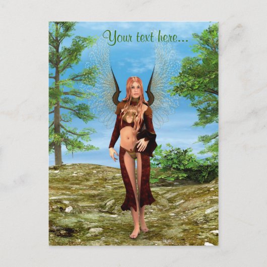 Magische Fee Briefkaart (Voorkant)