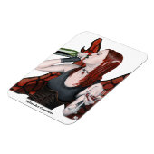 Magische fee Drink Wine Fantasy Art Magnet Magneet (Linkerzijde)