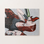 Magische fee Drink Wine Fantasy Medium Puzzel (Horizontaal)