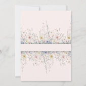 Magische fee Eerste Verjaardag, Fairy Bash Kaart (Achterkant)