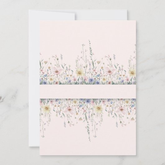 Magische fee Eerste Verjaardag, Fairy Bash Kaart (Achterkant)