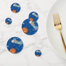 Magische fee en Jack O'Lantern Halloween-feest Confetti