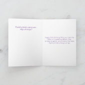 Magische Fee Glitter 10e Kaart (Binnen)