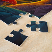 Magische Fee In De Fantasie Tuin Legpuzzel (Zijkant)