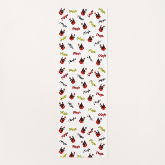 Magische fee op een bloem yogamat (Voorkant)