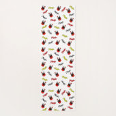 Magische fee op een bloem yogamat (Achterkant)