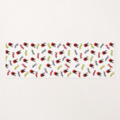 Magische fee op een bloem yogamat (Voorkant (horizontaal))