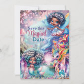 Magische Fee Save the Date Kaarten (Voorkant)