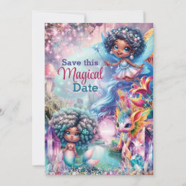 Magische Fee Save the Date Kaarten