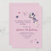 magische fee uitnodiging (Voorkant / Achterkant)