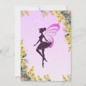 Magische Fee Verjaardag Kaart (Achterkant)