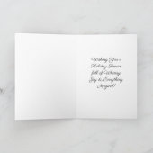 Magische feeën en elfen kerstboom kaart (Binnen)