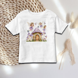 Magische Feeën Paarse Tuin Kinder Shirts