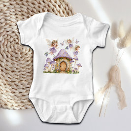 Magische Feeën Paarse Tuin Romper