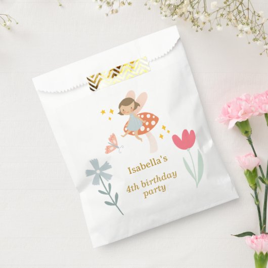 Magische feeën partij bedankzakje (Gezegeld)