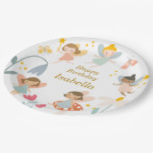 Magische feeën partij papieren bordje (Gekanteld)