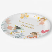 Magische feeën partij papieren bordje (Gekanteld)