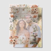 Magische feeëntuin: eerste verjaardag vellum uitnodigingen (Offset (Koppel))