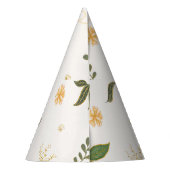 Magische feeërieke verjaardagsfeest Petten Feesthoedjes (Achterkant)