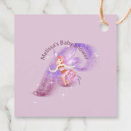 Magische feestthema Hartelijk dank voor Labels (Achterkant)