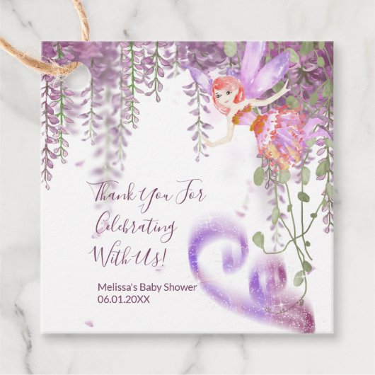 Magische feestthema Hartelijk dank voor Labels (Voorkant)