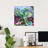 Magische Feniks Poster (Thuiskantoor)