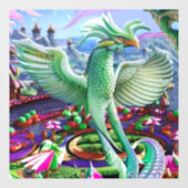 Magische Feniks Raamsticker (Vel)