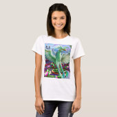 Magische Feniks T-shirt (Voorkant volledig)