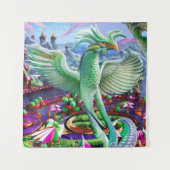 magische feniks wandkleed (Voorkant)