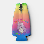 Magische flacon Unicorn fleskoeler Flesjeskoeler (Achterkant)