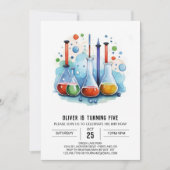 Magische Flask Experiment Wetenschapper Verjaardag Kaart (Voorkant)