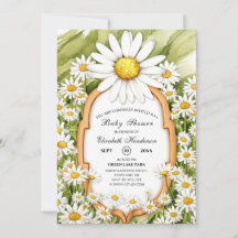 Magische Floral Daisy Baby shower