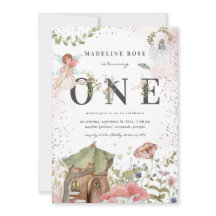 Magische Floral Fairy 1e verjaardag