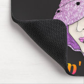 Magische fluffin Unicorn Mousepad Muismat (Hoek)